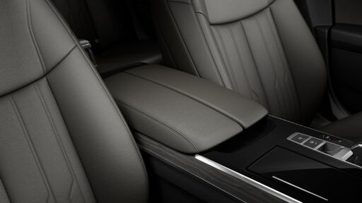 Komfortní středová loketní opěrka vpředu