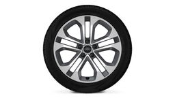 18" litá kola - 5 dvojitých paprsků