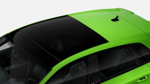 Panoramatické skleněné střešní okno