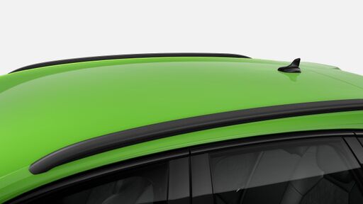 Střešní ližiny - černé