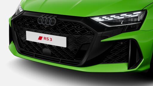 Vnější prvky RS v lesklé černé barvě