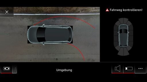 Kamery snímající okolí