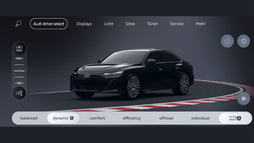 Audi drive select asistent