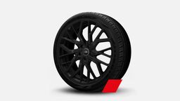 21" litá kola Audi Sport - Vícepaprsková