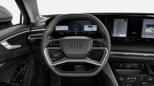 Multifunkční kožený volant s dvěma