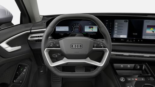 Multifunkční kožený volant s dvěma