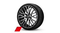 20" litá kola Audi Sport - Vícepaprsková