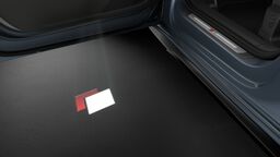 Vstupní osvětlení s projekcí loga