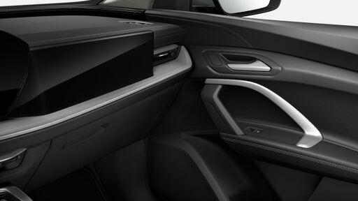 Dekorace stříbrné z matného