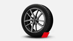 20" litá kola Audi Sport - 5 dvojitých