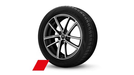 20" litá kola Audi Sport - 5 dvojitých