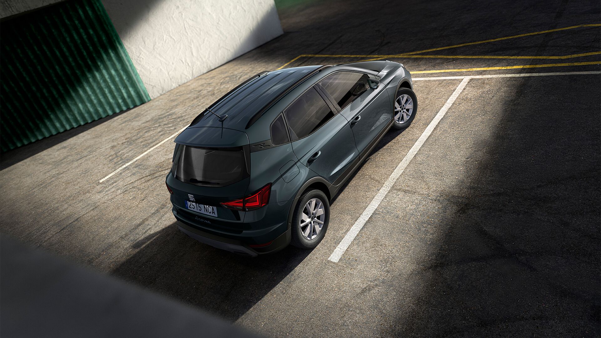 Jednobarevné lakování střechy