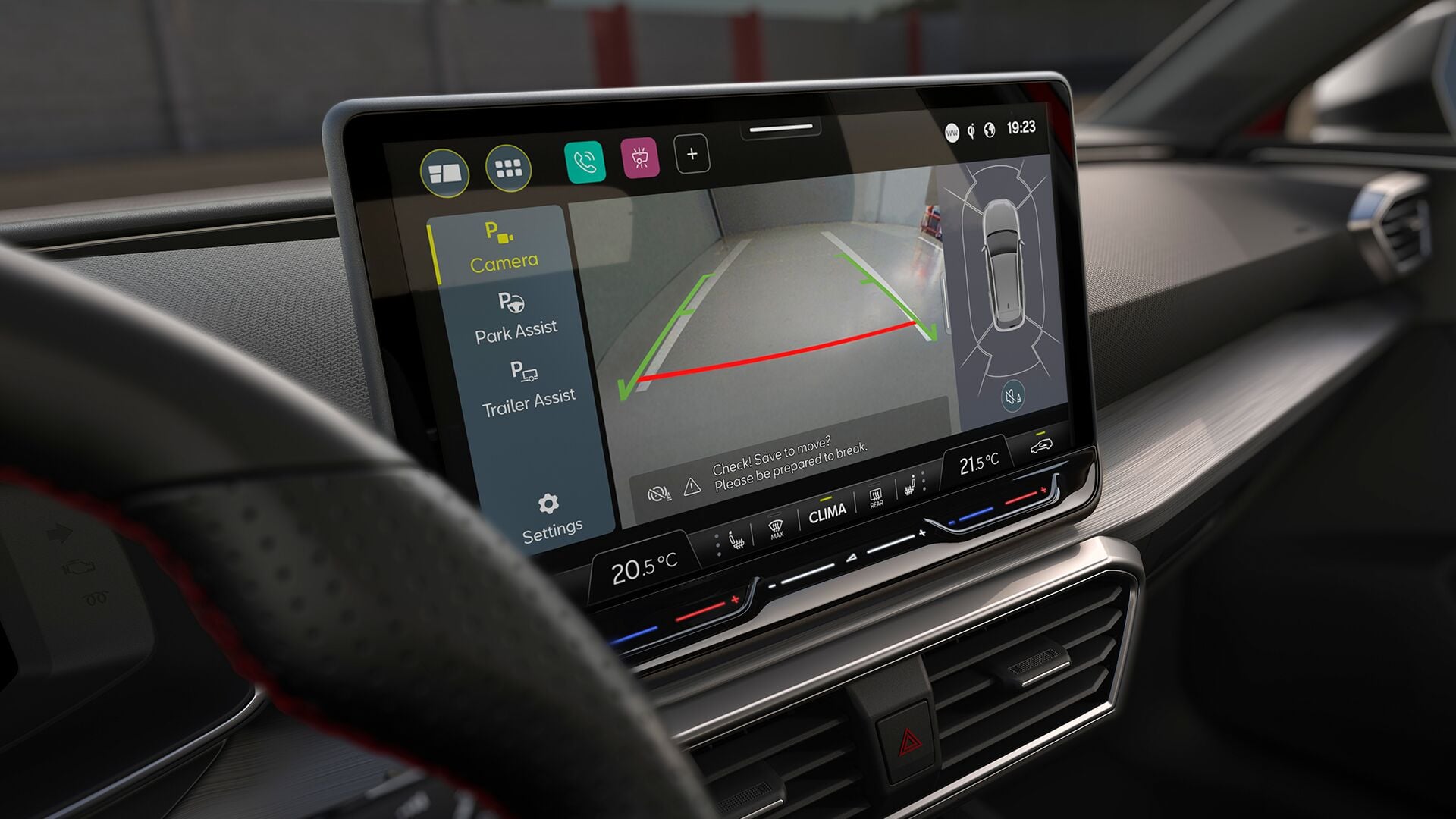 Zadní parkovací kamera