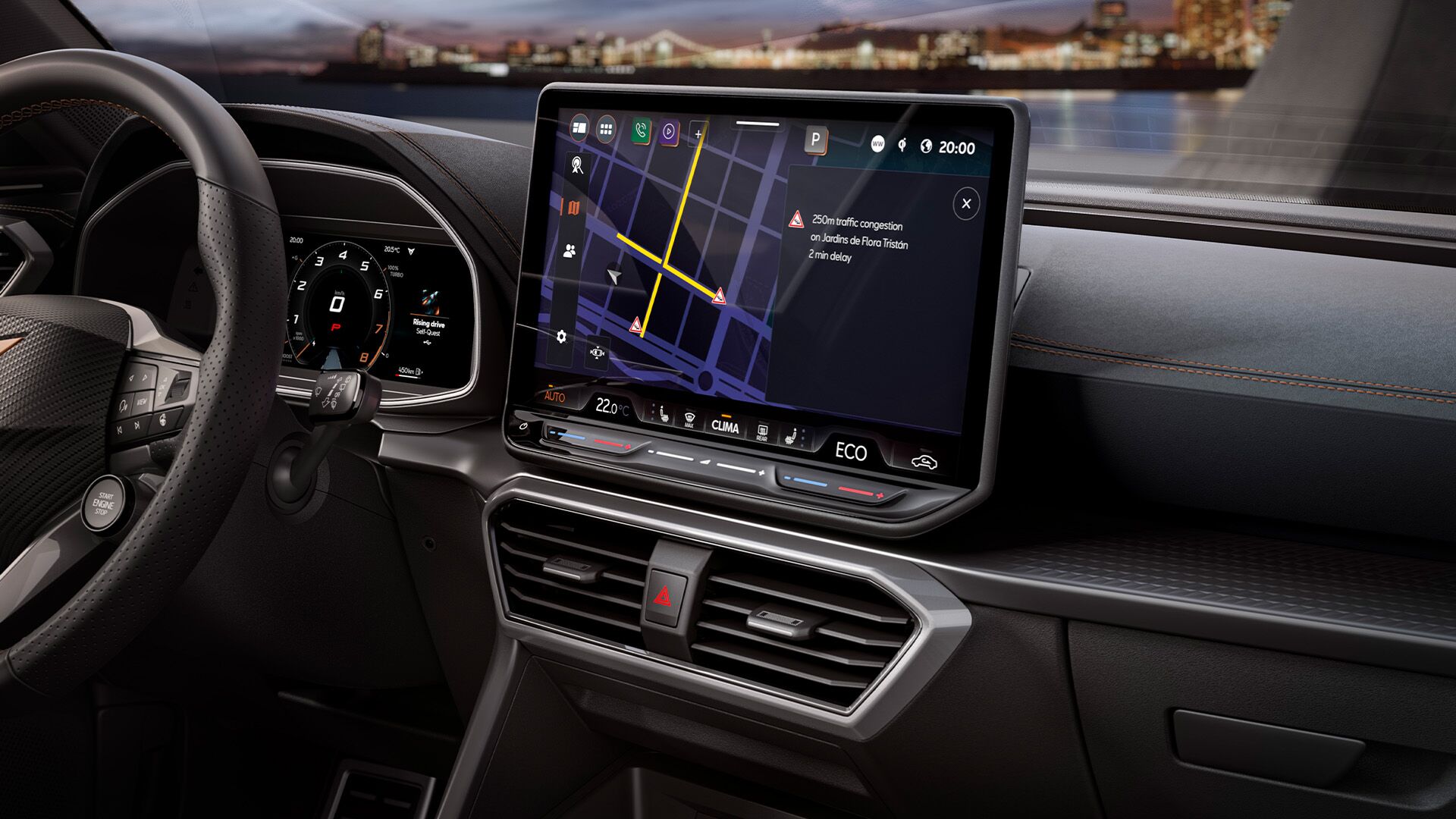Navigační systém s CUPRA Connect &