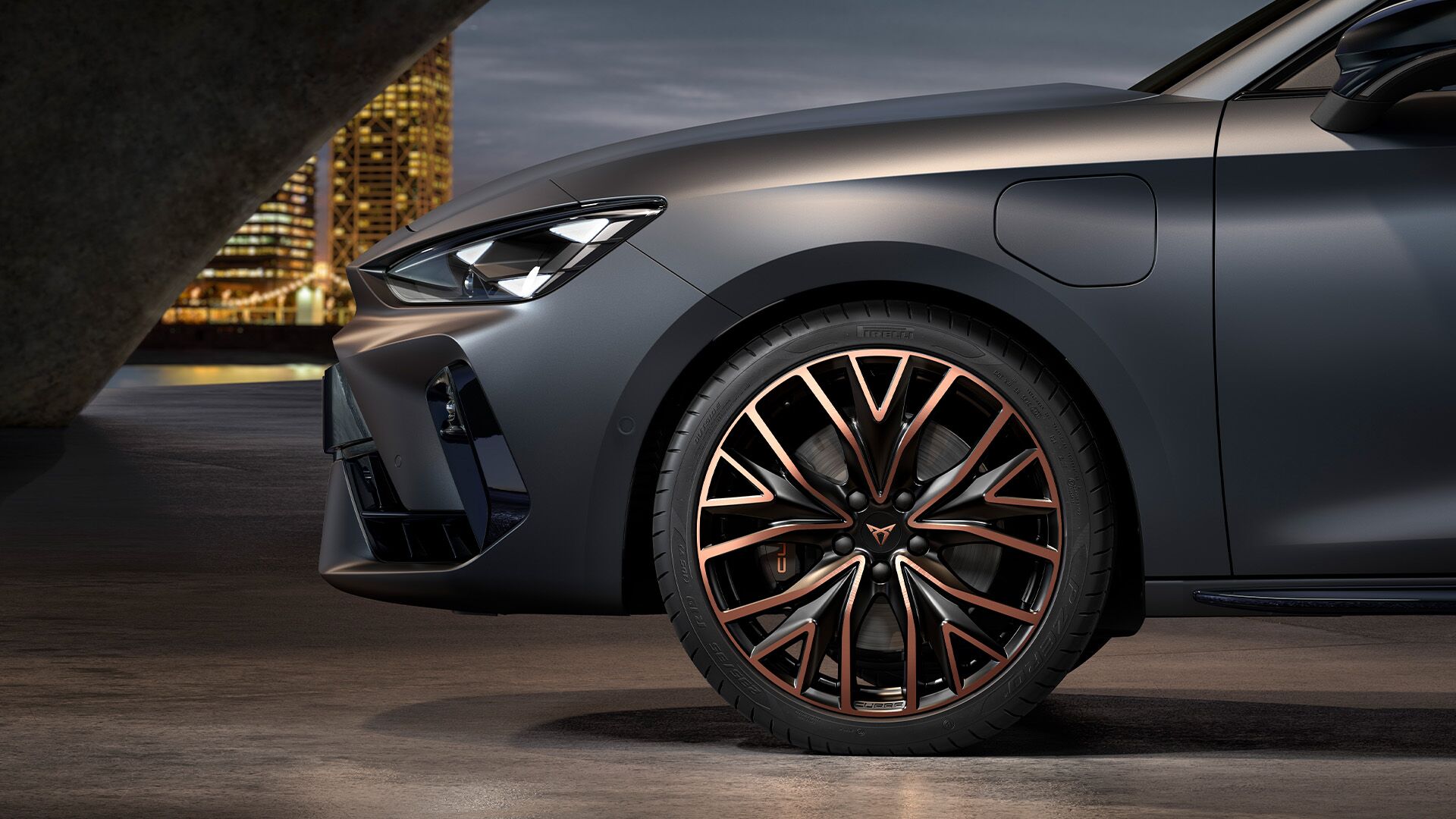 19" kola z lehkých slitin MISTRAL Copper