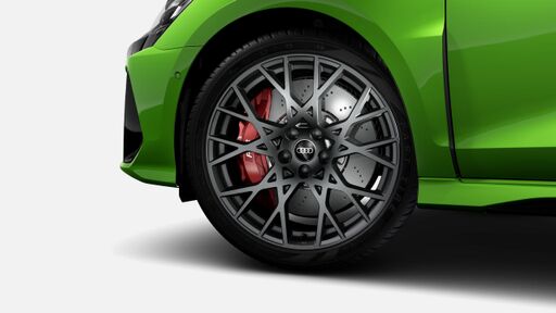 Kočione čeljusti u crvenoj boji