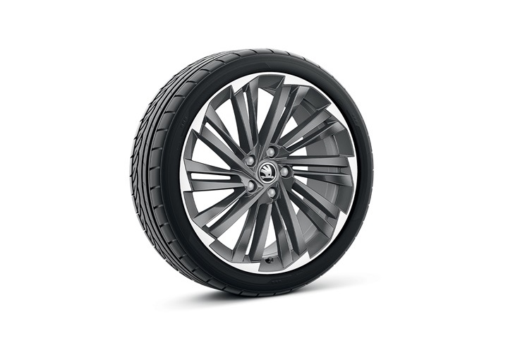 Lakometalni naplatci Veritate, antracit