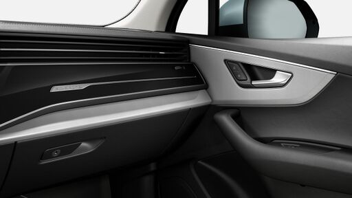 Dekorbetét: alumínium matt szálcsiszolt