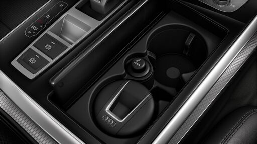 Hamutartó elöl a középkonzolban