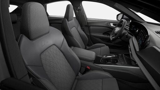 Ülések: S line fekete szövet