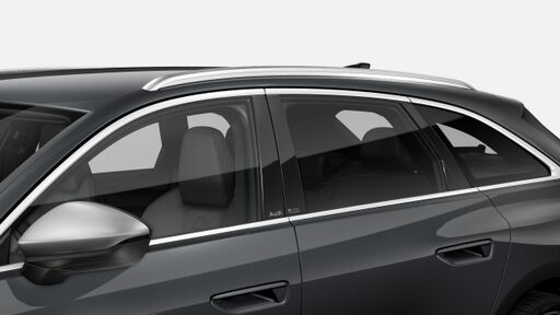 Üvegezés: az első ajtók akusztikus