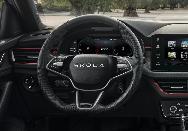 Multifunkciós bőr sportkormány, fűthető,