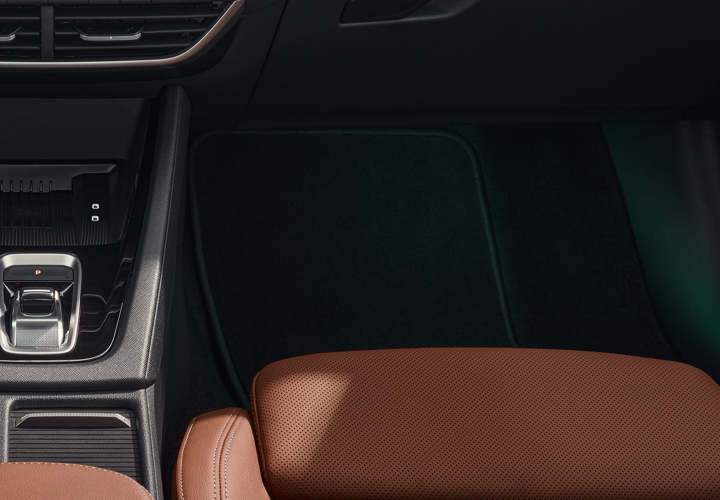 Szőnyegbetét elöl és hátul (szövet)