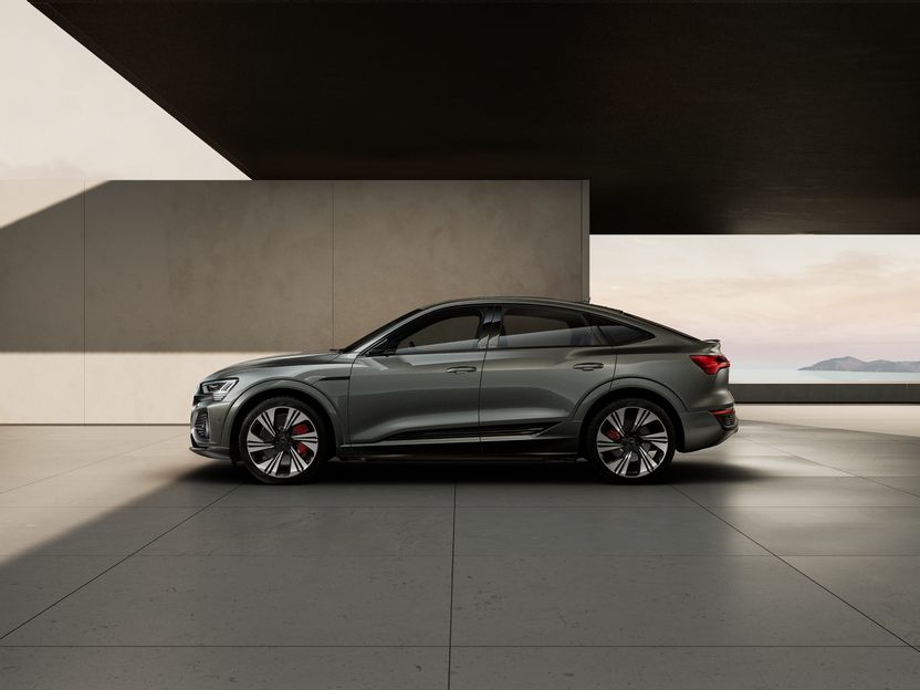 Image of a Q8 Sportback e-tron S line