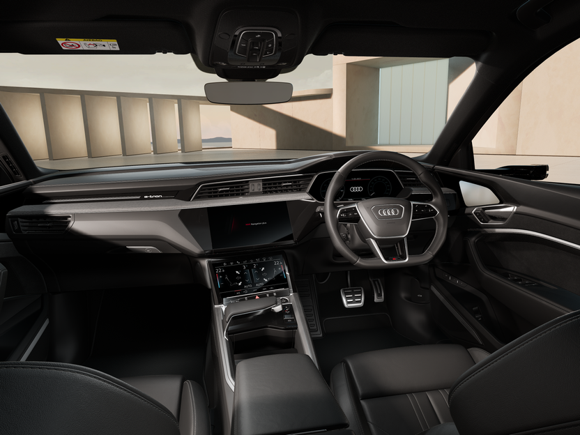 Image of a Q8 e-tron S line