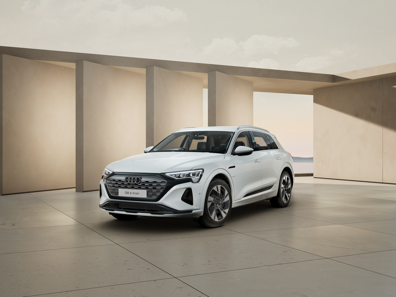 Image of a Q8 e-tron advanced