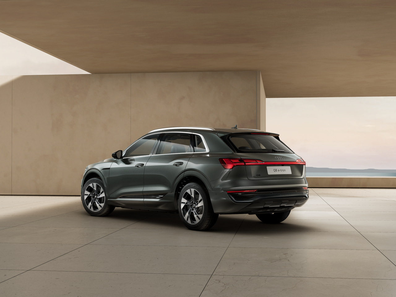 Image of a Q8 e-tron advanced