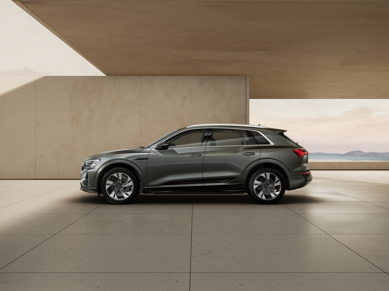 Image of a Q8 e-tron advanced