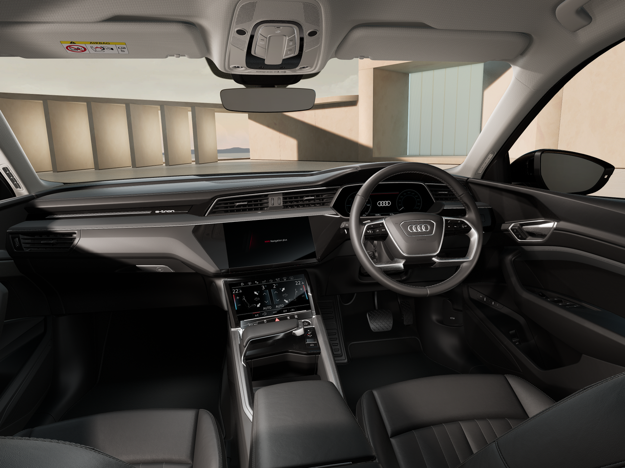 Image of a Q8 e-tron advanced