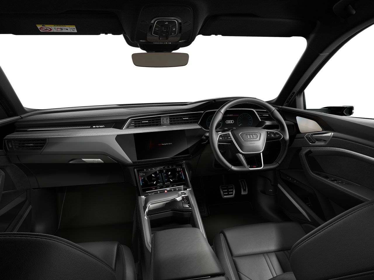 Image of a Q8 e-tron S line