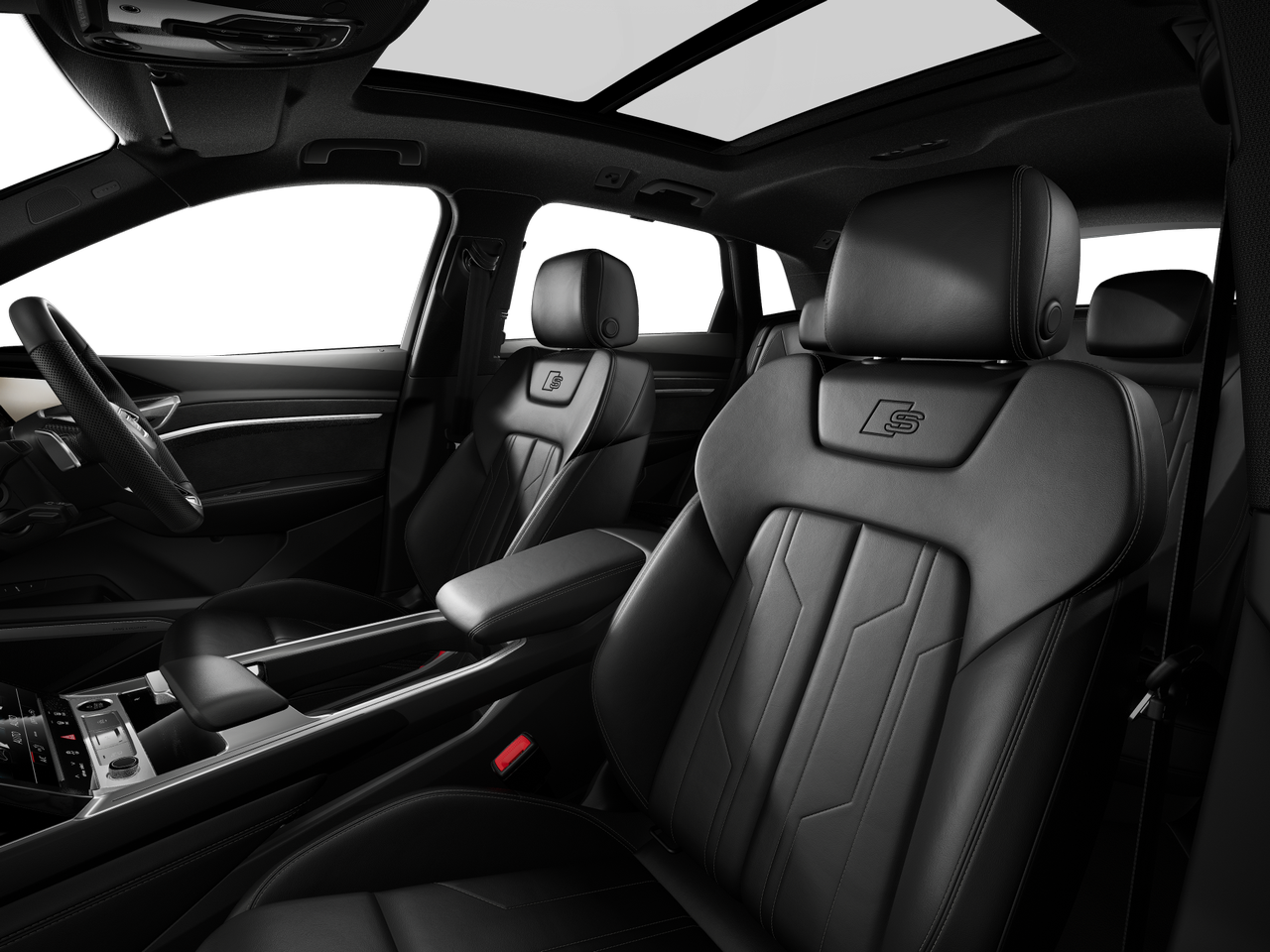 Image of a Q8 e-tron S line