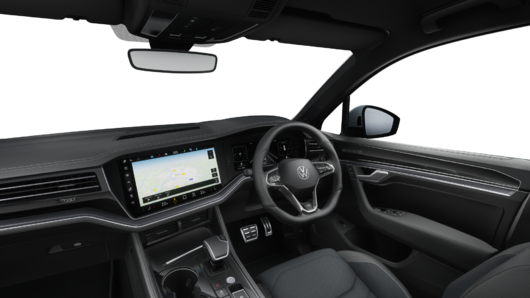 Image of a Touareg R-Line IQ. DRIVE