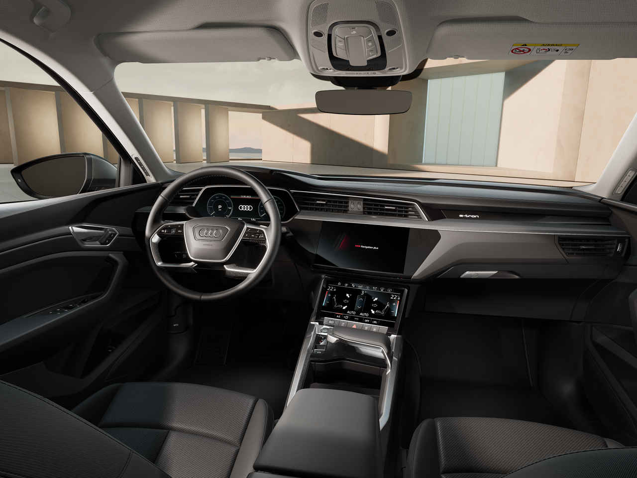 Imagem de um Q8 e-tron Sportback 55 Advanced quat SE