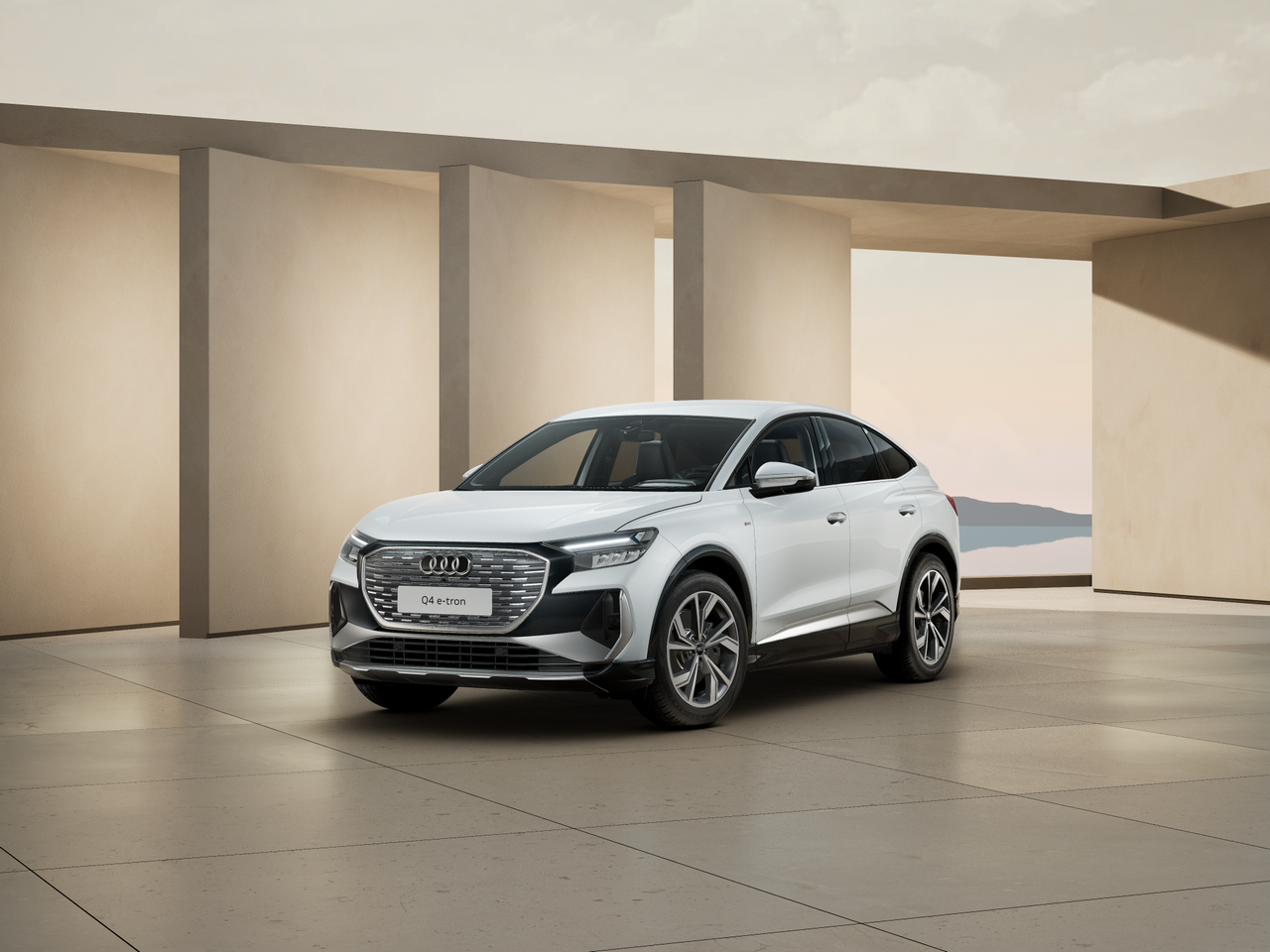 Imagem de um Q4 Sportback 45 210 kW SE S line Plus