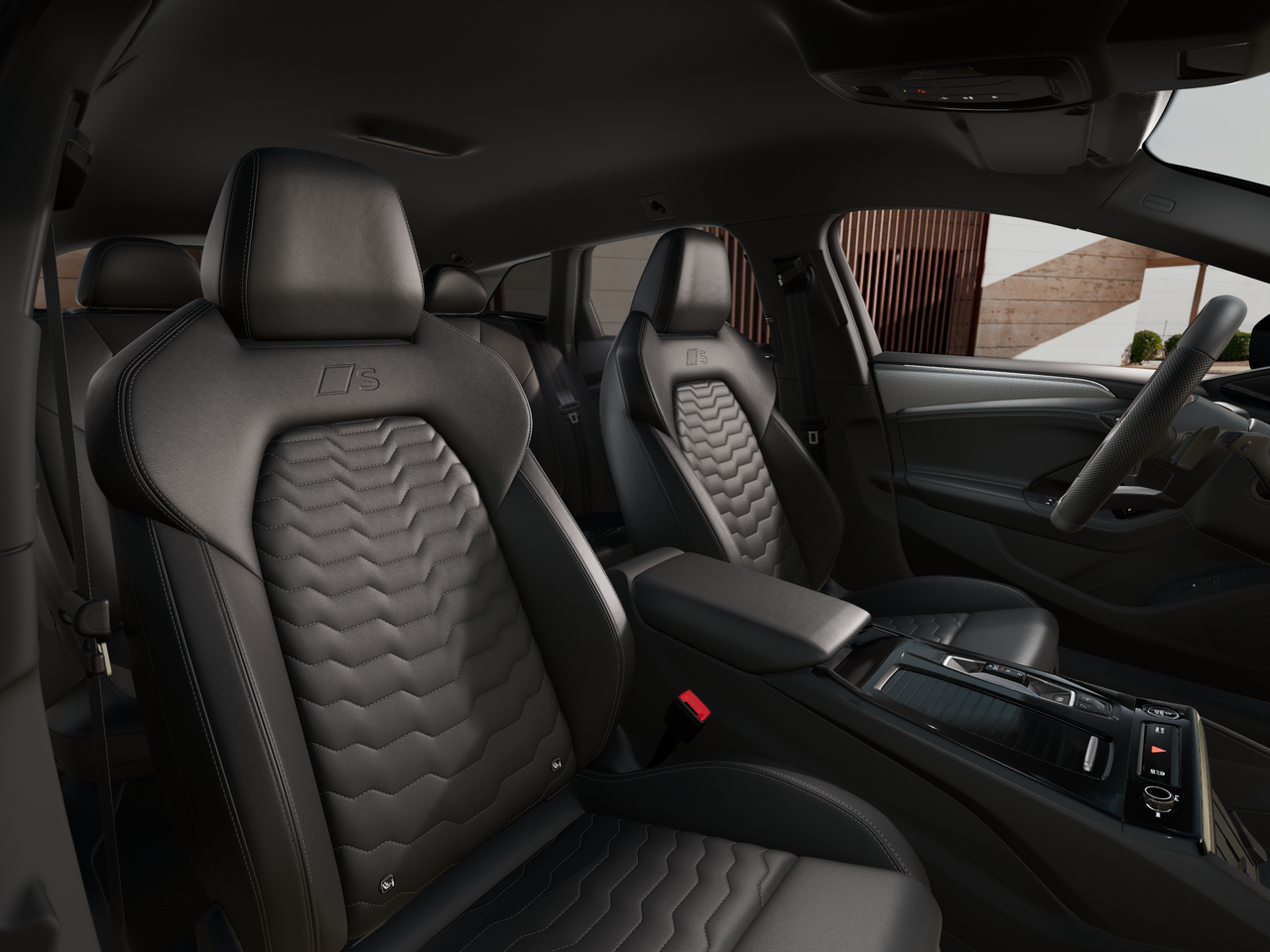 Imagem de um Audi A6 Avant e-tron