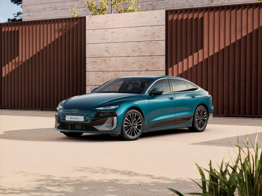 Imagem de um Audi A6 Sportback e-tron performance SE
