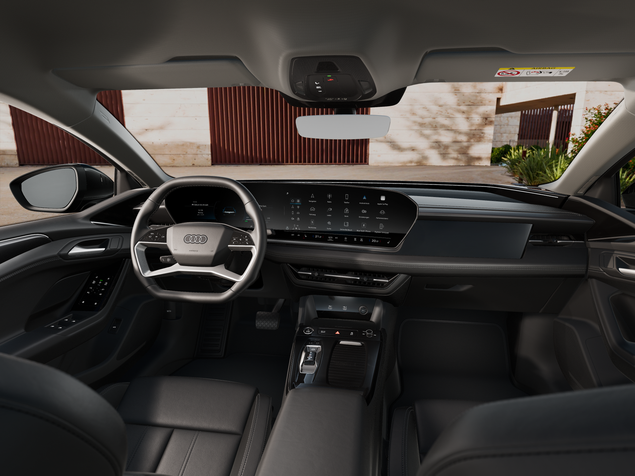 Imagem de um Audi A6 Sportback e-tron performance SE