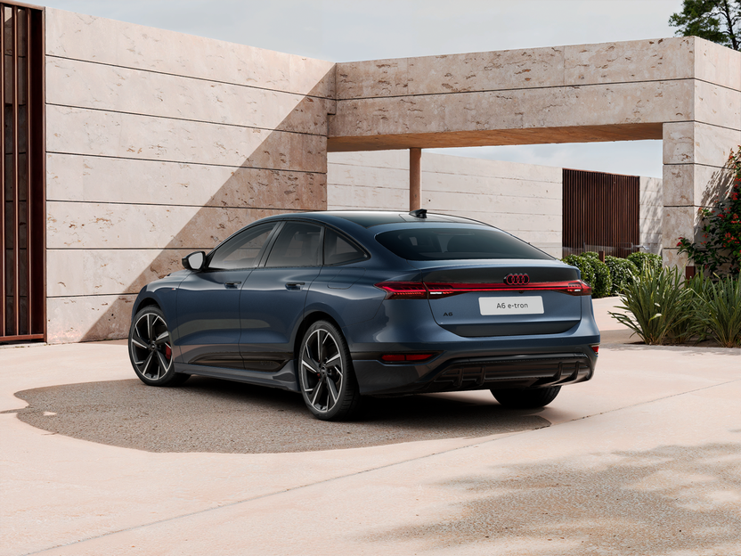 Imagem de um Audi A6 Sportback e-tron