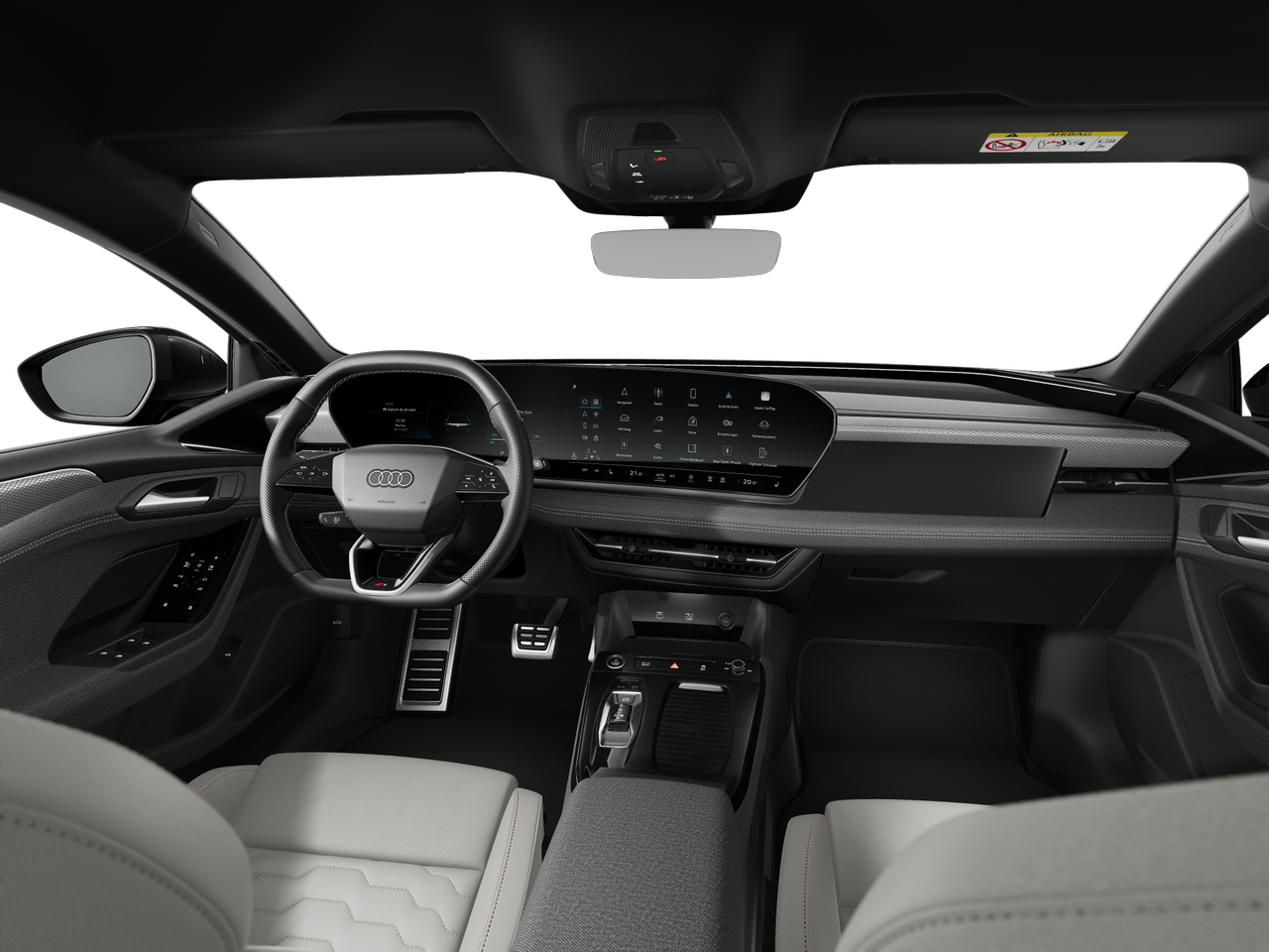 Imagem de um Audi A6 Avant e-tron performance