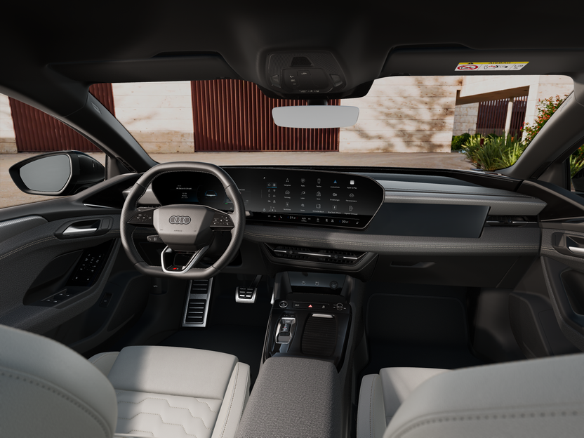 Imagem de um Audi A6 Sportback e-tron performance
