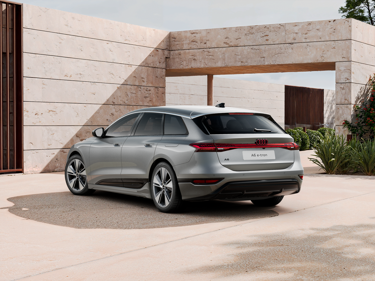 Imagem de um Audi A6 Avant e-tron SE