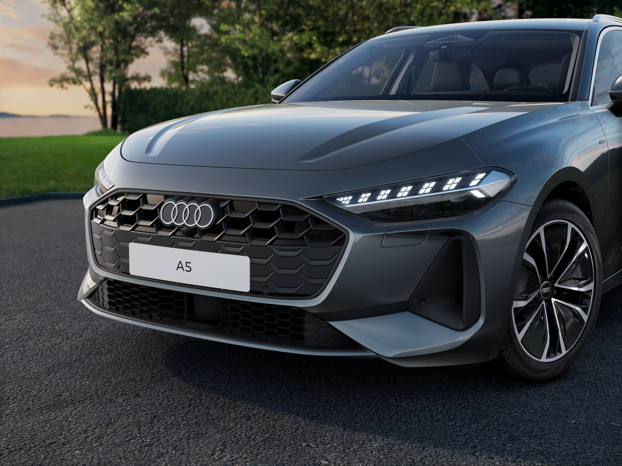 Imagem de um Audi A5 Avant e-hybrid quattro 220 kW