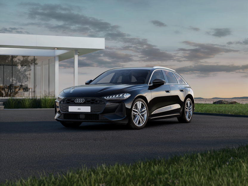 Imagem de um Audi A5 Avant e-hybrid quattro BP