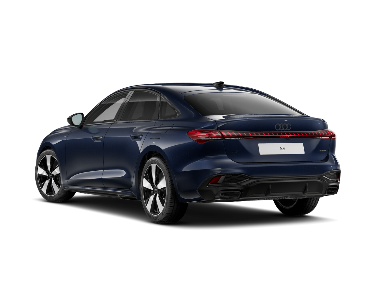 Imagem de um Audi A5 Limousine e-hybrid quattro BP