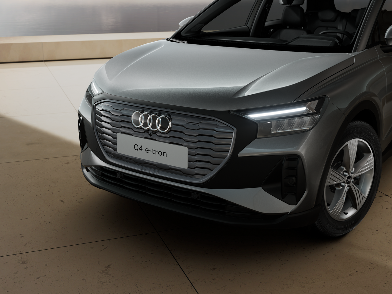 Imagem de um Q4 45 e-tron 210 kW