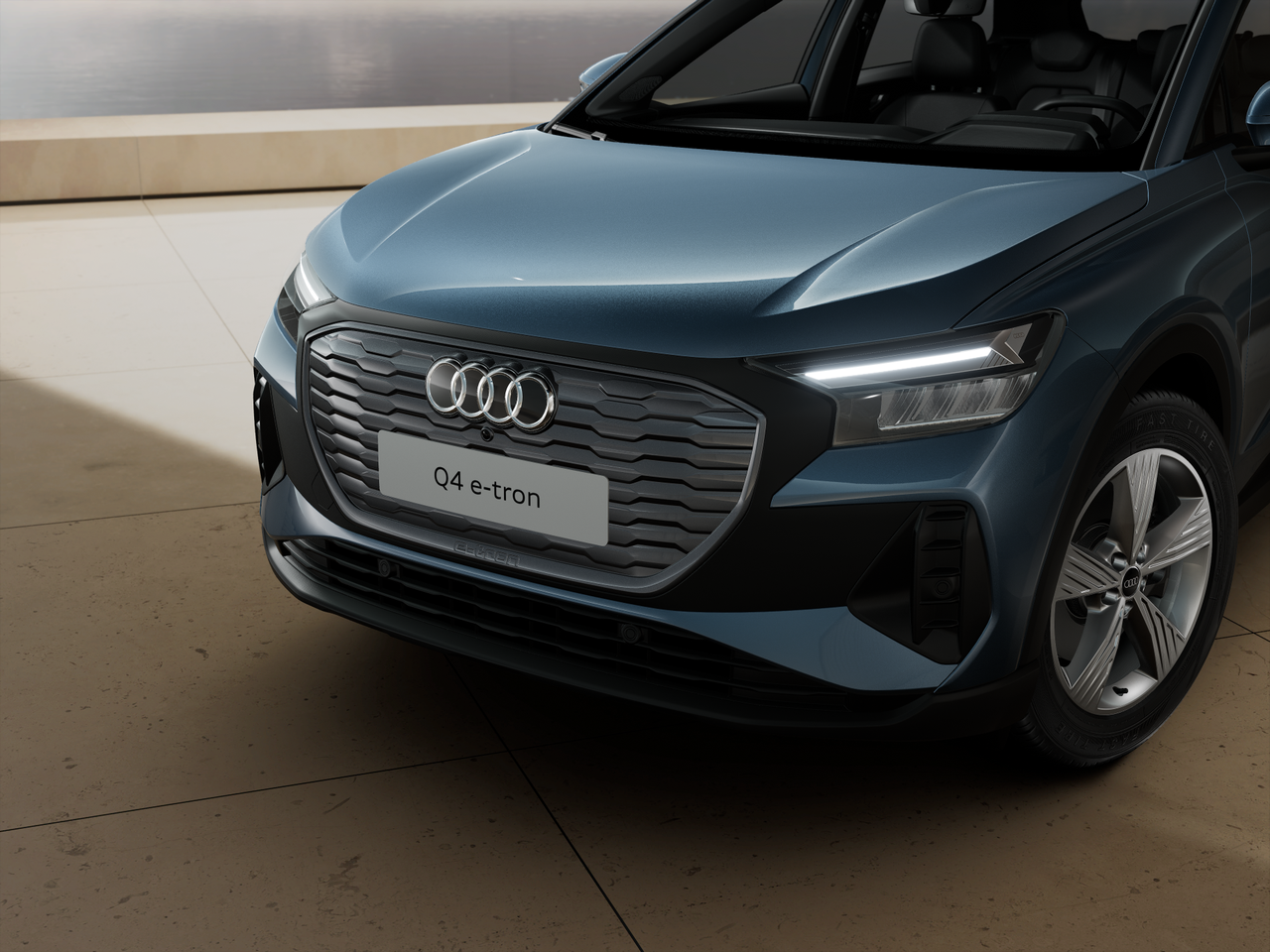 Imagem de um Q4 45 e-tron 210 kW